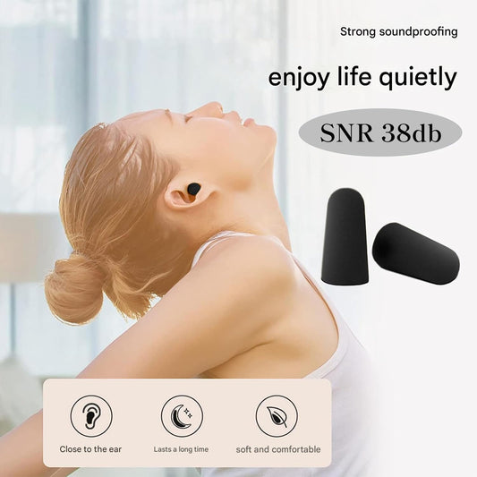 Soft Noise Reduction Ear Plugs (1 Pair)