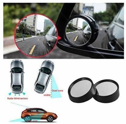 Auto Ryde Manual Blind Spot Mirror For Universal For Car Universal For Car (Right, Left)