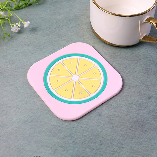 Premium Silicone Drink Coaster (1 Pc 88 Cm Mix Design)