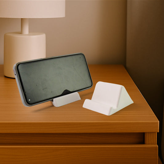 Compact Plastic Mobile Phone Holder Stand (2 Pc Mix Color)