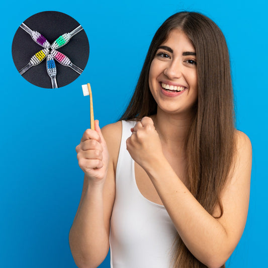 Premium Plastic Toothbrush (1 Pc Mix Color)