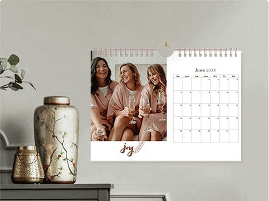 Personalized Photo Desktop Calendar