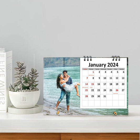 Personalized Photo Desktop Calendar