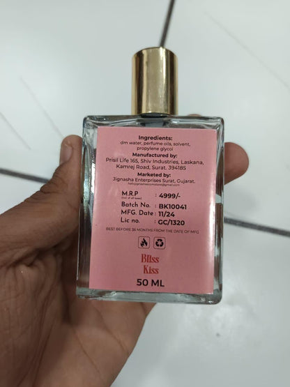 Briss Kiss Eau De Parfum Unisex Romantic Long Lasting Fragrance (Pack of 2)