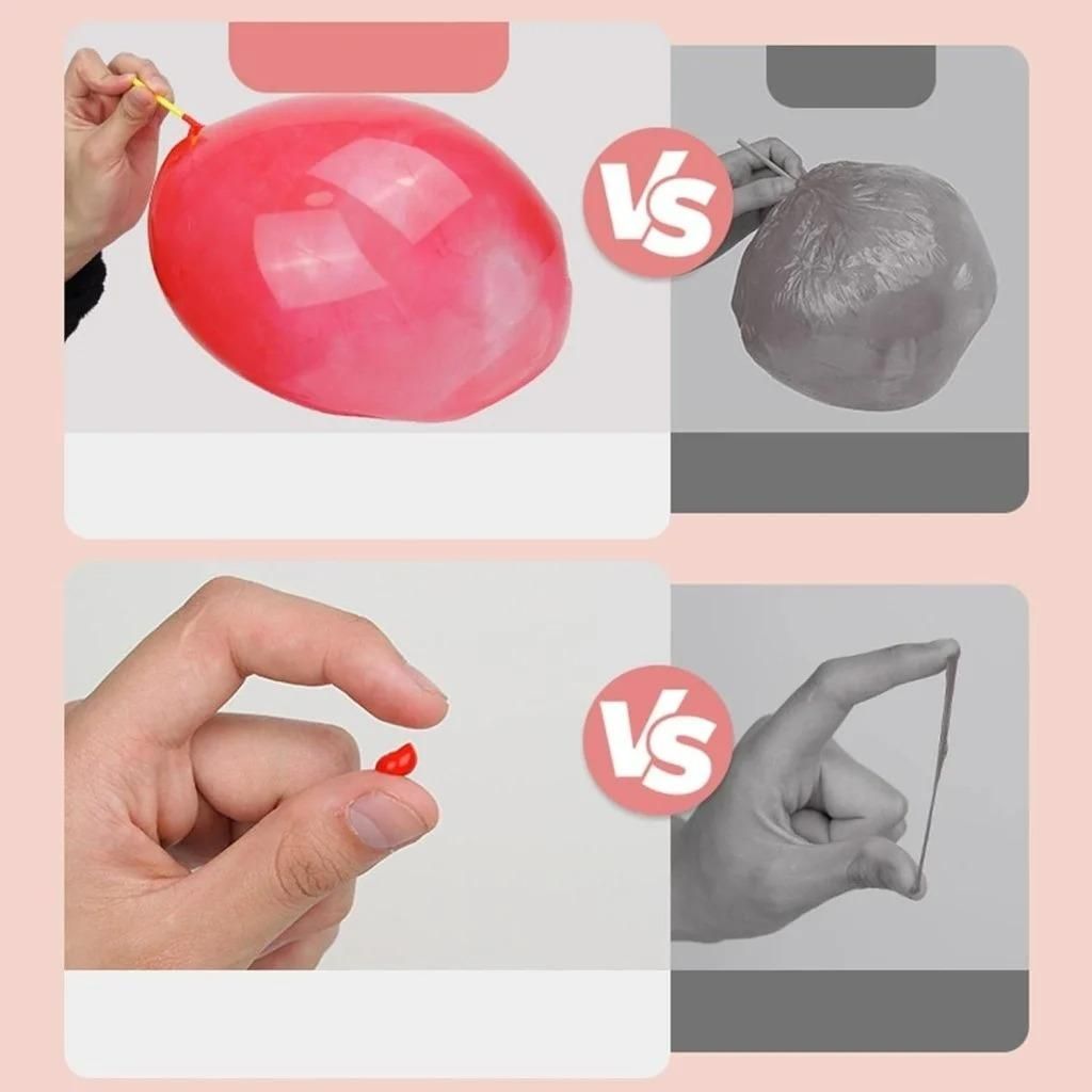 Blow Bubble Balloons Toys (Pack of 3 Tube)