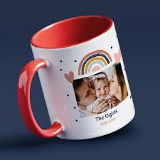 Personalized Color Inside Mug – Custom Photo Ceramic Mug