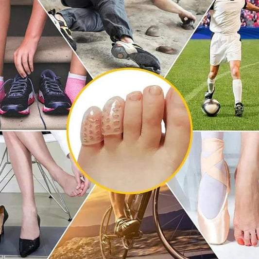 Silicon Anti-Friction Toe Protector (Pack Of 2)