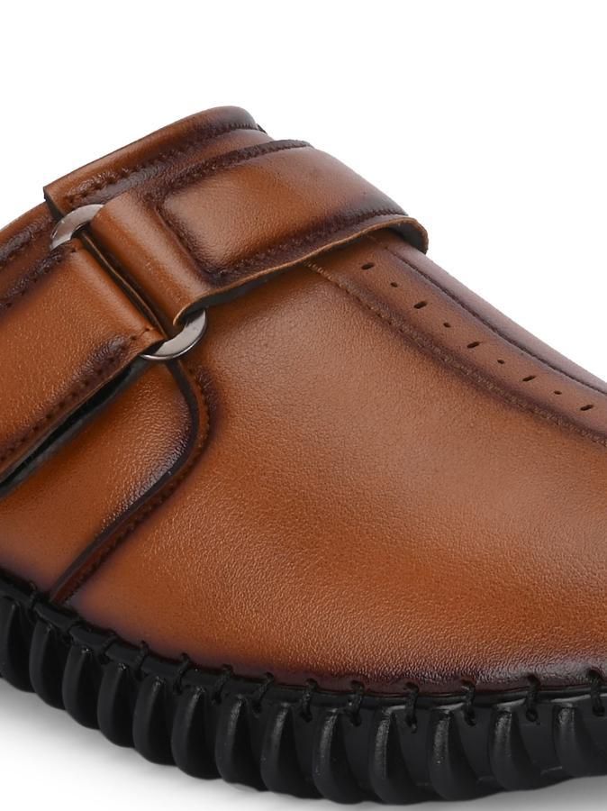 Men's Bantu Style Tan Loafer Casual Shoes