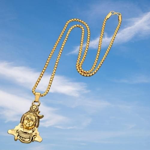 Mahadev Shiv Pendant with Chain