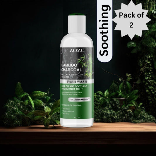 ZOZU Charcoal Face Wash 10x AntiOxident 100ml