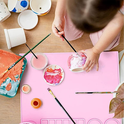 Silicon Craft Mat for Painting Play Doh and Clay for Kids