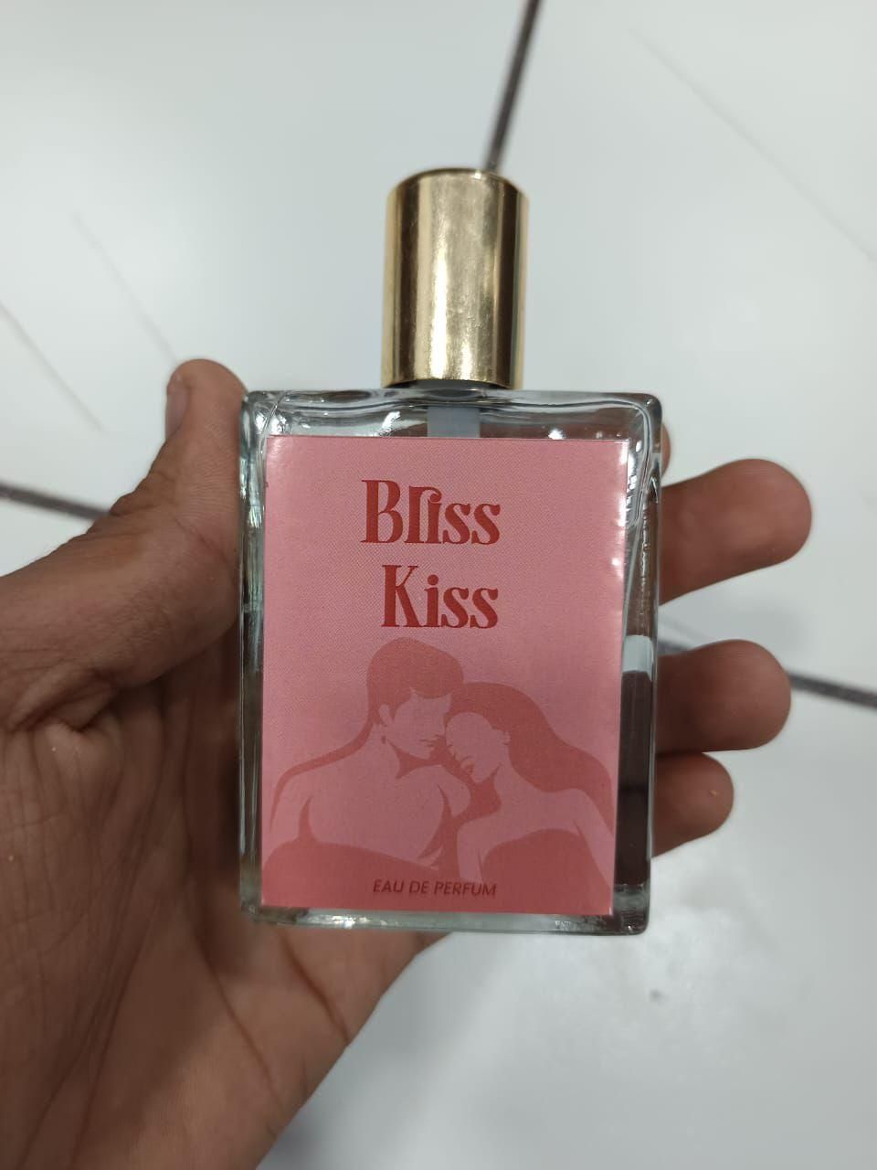 Briss Kiss Eau De Parfum Unisex Romantic Long Lasting Fragrance (Pack of 2)