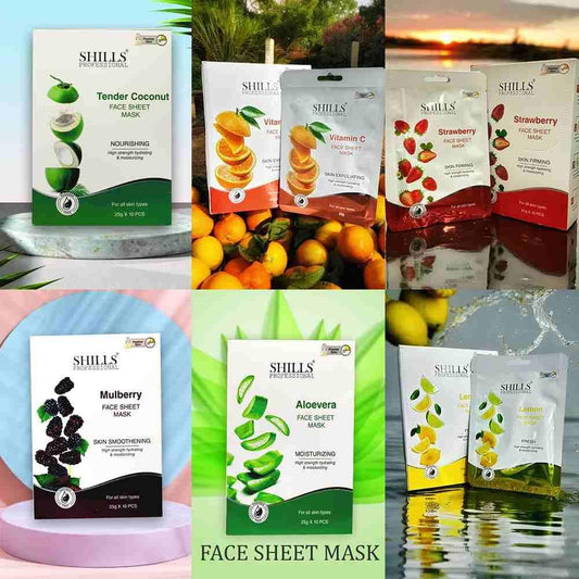 MIX FRUIT SHEET MASK WITH SERUM
