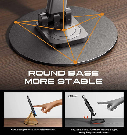 Mobile Phone Stand 360 degree  Rotation Height and Angle
