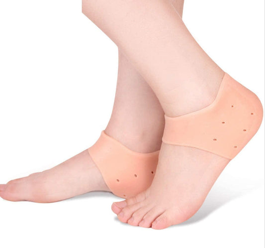 Silicon Gel Heel Pad Socks