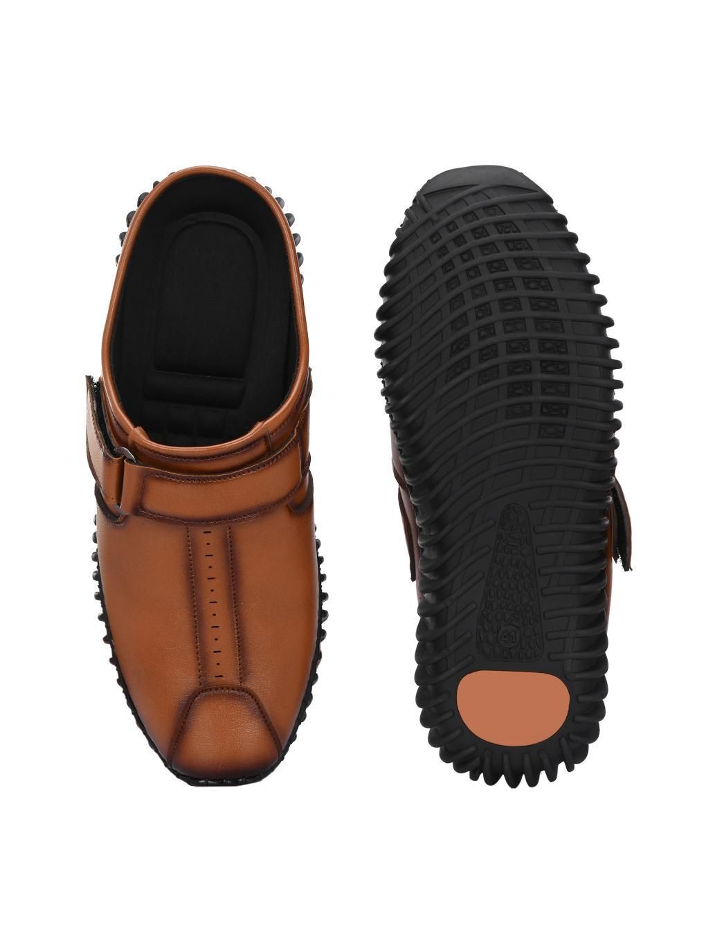 Men's Bantu Style Tan Loafer Casual Shoes