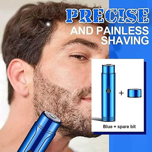 Electric Shaver for Men, Nose Mustache Trimmer Wet and Dry Use