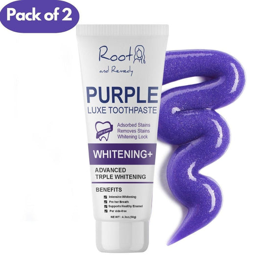 Purple Luxe Toothpaste 100 gm Pack of 2