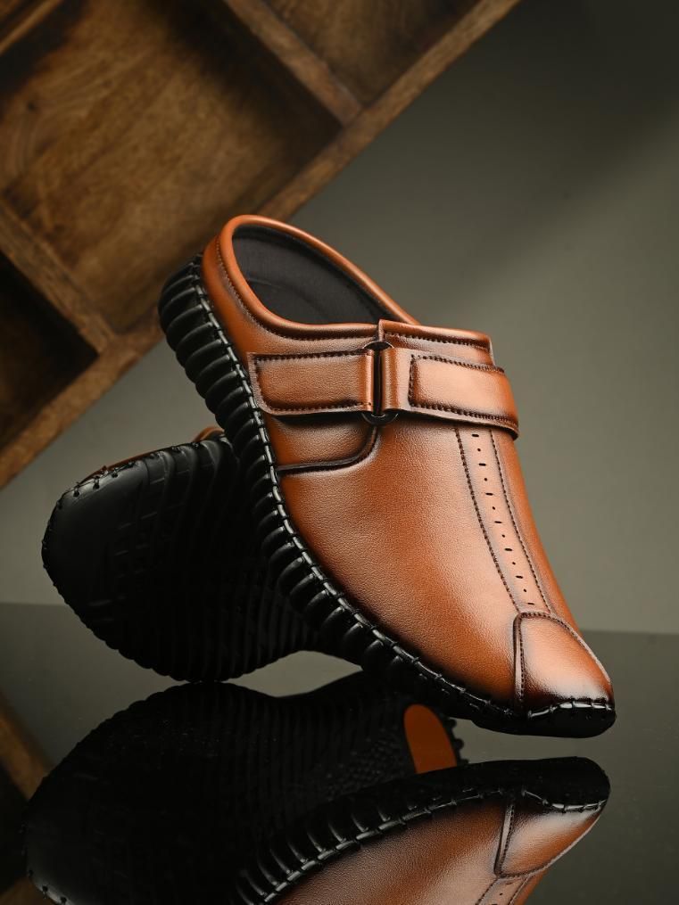 Men's Bantu Style Tan Loafer Casual Shoes