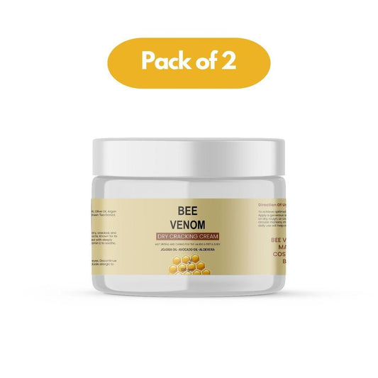 Bee Venom Dry Cracking Cream 200 gm Pack of 2