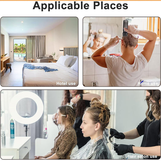 12832 Comb Applicator Bottle Hair Oil Applicator Bottle For Hair Dye Bottle Applicator Brush With Graduated Scale Professional Brush Applicator Comb Hairdressing Coloring Styling Tool (1 Pc)