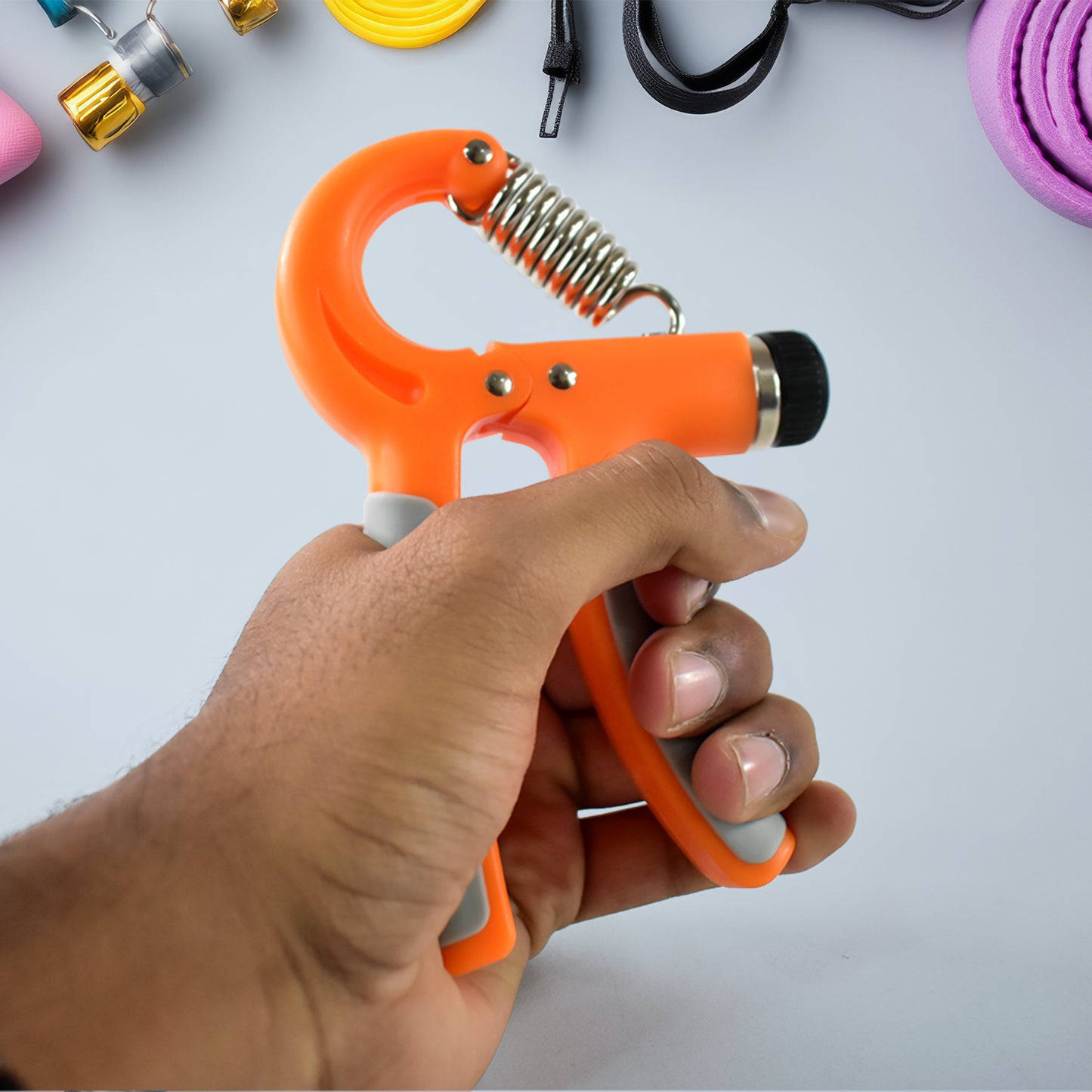 Adjustable Hand Grip Strengthener  5kg To 60kg Resistance (1 Pc)