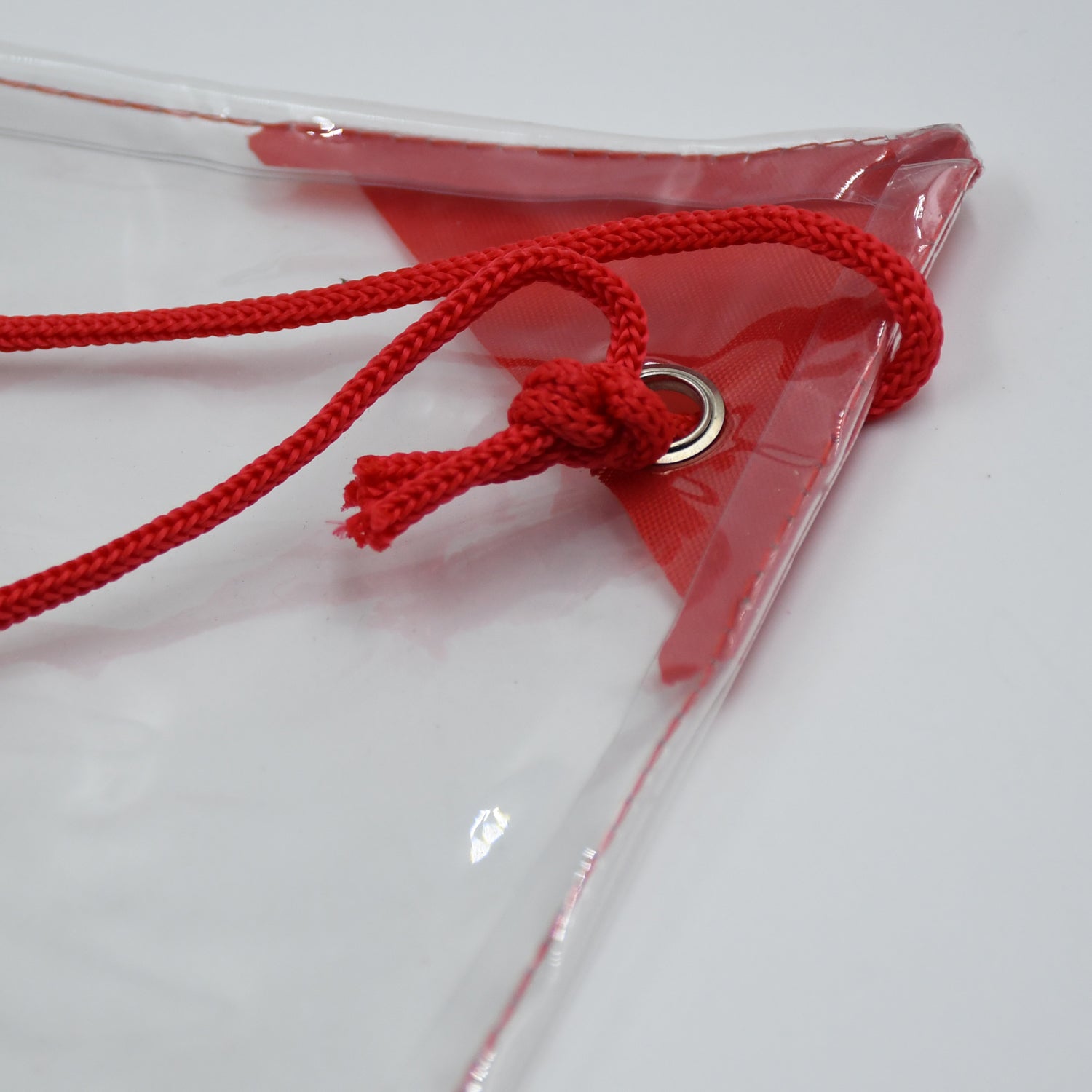 8005 Plastic Waterproof Pouch Transparent Stadium Bags Clear String Bag For Gym Concert Travel Beach Swimming Sport