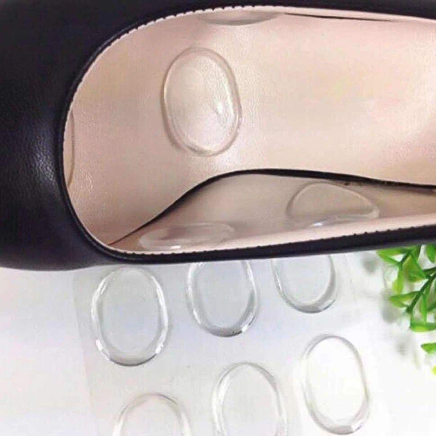 Silicone Shoe Insoles Pads Mat Silicone Heel Pads (1 Pair)